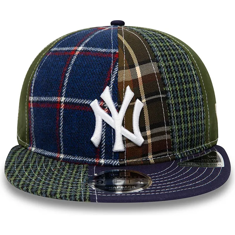 czapki-plana-granatowy-tasma-regulowana-9fifty-patch-panel-new-york-yankees-mlb-new-era