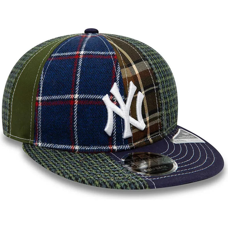 czapki-plana-granatowy-tasma-regulowana-9fifty-patch-panel-new-york-yankees-mlb-new-era
