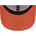 regulowana-pomaranczowa-czapka-z-zakrzywionym-daszkiem-z-bezowym-logo-9forty-league-essential-new-york-yankees-mlb-od-new-era