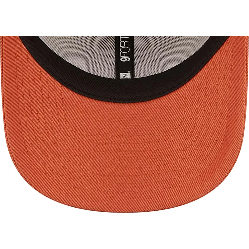 czapki-curva-pomaranczowy-tasma-regulowana-9forty-league-essential-new-york-yankees-mlb-new-era