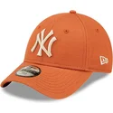czapki-curva-pomaranczowy-tasma-regulowana-dla-dziecka-9forty-league-essential-new-york-yankees-mlb-new-era
