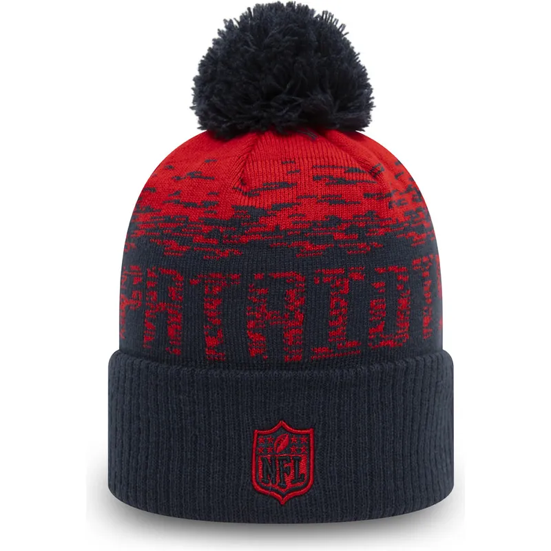 czapki-pompon-granatowy-cuff-sport-new-england-patriots-nfl-new-era