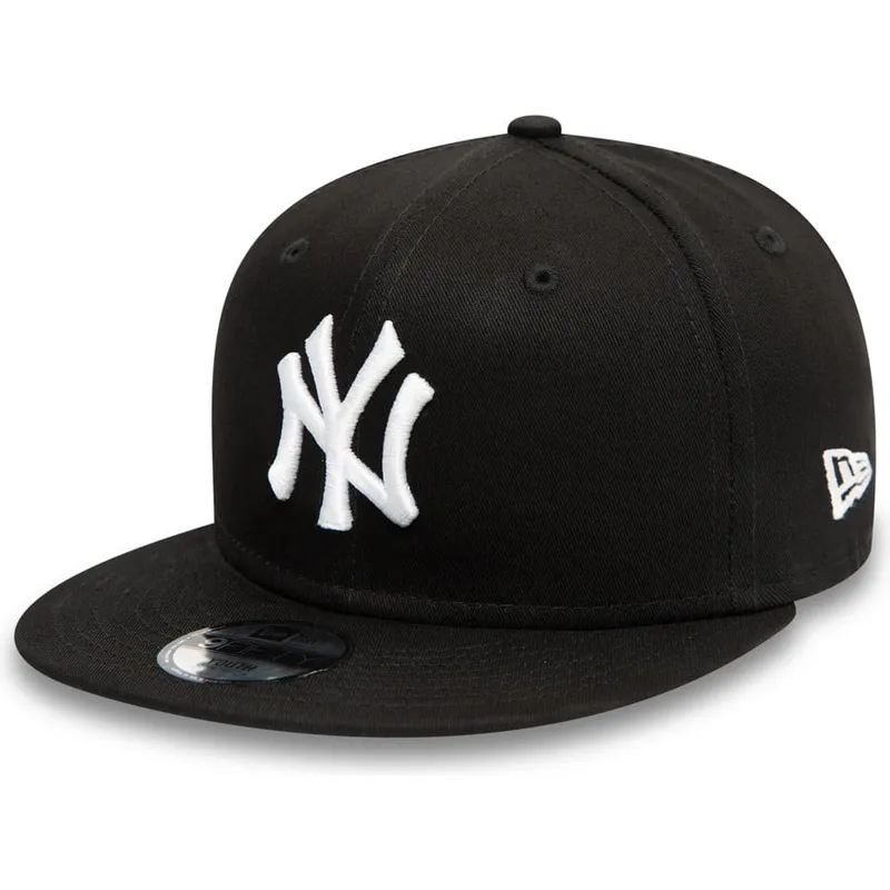 czapki-plana-czarny-snapback-dla-dziecka-9fifty-essential-new-york-yankees-mlb-new-era
