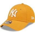 czapki-curva-pomaranczowy-tasma-regulowana-dla-dziecka-9forty-league-essential-new-york-yankees-mlb-new-era