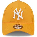 czapki-curva-pomaranczowy-tasma-regulowana-dla-dziecka-9forty-league-essential-new-york-yankees-mlb-new-era