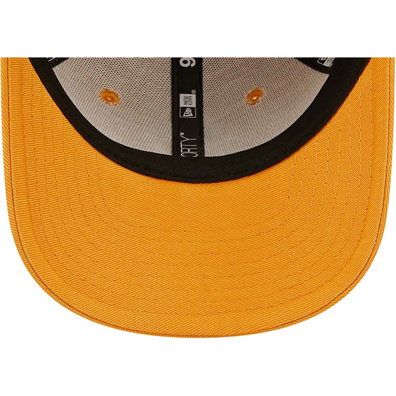 new-era-curved-brim-youth-9forty-league-essential-new-york-yankees-mlb-orange-adjustable-cap