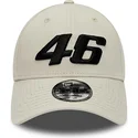 czapki-curva-bezowy-tasma-regulowana-valentino-rossi-vr46-9forty-essential-valentino-rossi-vr46-motogp-new-era
