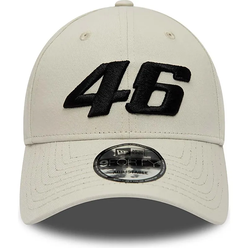 czapki-curva-bezowy-tasma-regulowana-valentino-rossi-vr46-9forty-essential-valentino-rossi-vr46-motogp-new-era