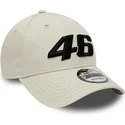 czapki-curva-bezowy-tasma-regulowana-valentino-rossi-vr46-9forty-essential-valentino-rossi-vr46-motogp-new-era