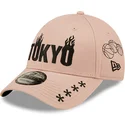 rozowa-regulowana-czapka-z-zakrzywionym-daszkiem-tokyo-9forty-graphic-od-new-era
