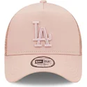 czapki-curva-roz-snapback-a-frame-tonal-mesh-los-angeles-dodgers-mlb-new-era