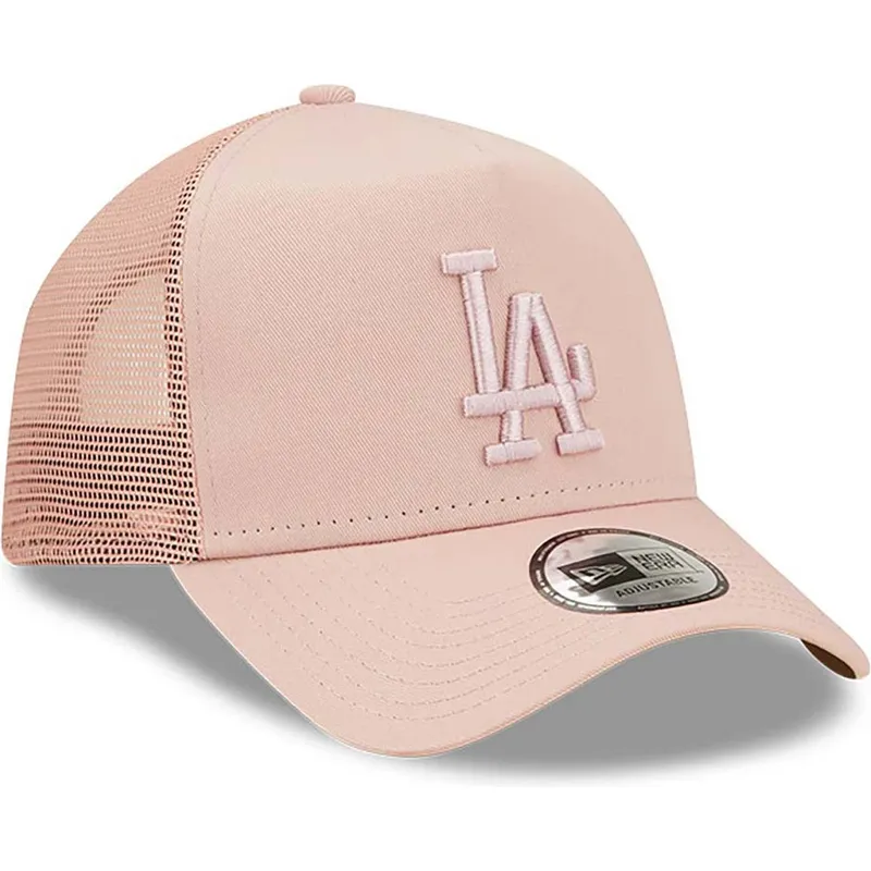 czapki-curva-roz-snapback-a-frame-tonal-mesh-los-angeles-dodgers-mlb-new-era