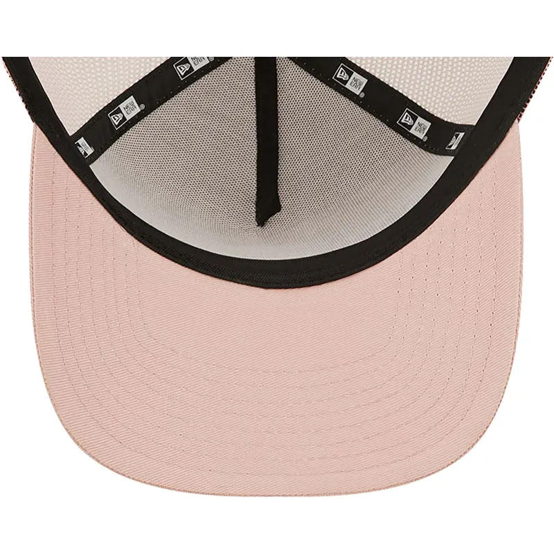 czapki-curva-roz-snapback-a-frame-tonal-mesh-los-angeles-dodgers-mlb-new-era