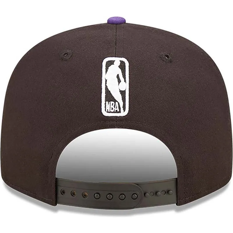czapki-plana-czarny-snapback-9fifty-team-patch-los-angeles-lakers-nba-new-era