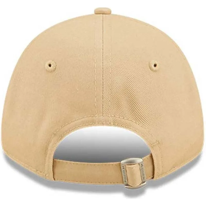 czapki-curva-bezowy-tasma-regulowana-dla-dziecka-marron-9forty-league-essential-new-york-yankees-mlb-new-era