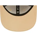 czapki-curva-bezowy-tasma-regulowana-dla-dziecka-marron-9forty-league-essential-new-york-yankees-mlb-new-era