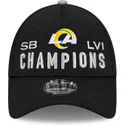 czapki-curva-czarny-tasma-regulowana-9forty-super-bowl-champions-lvi-2022-los-angeles-rams-nfl-new-era
