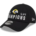 czapki-curva-czarny-tasma-regulowana-9forty-super-bowl-champions-lvi-2022-los-angeles-rams-nfl-new-era