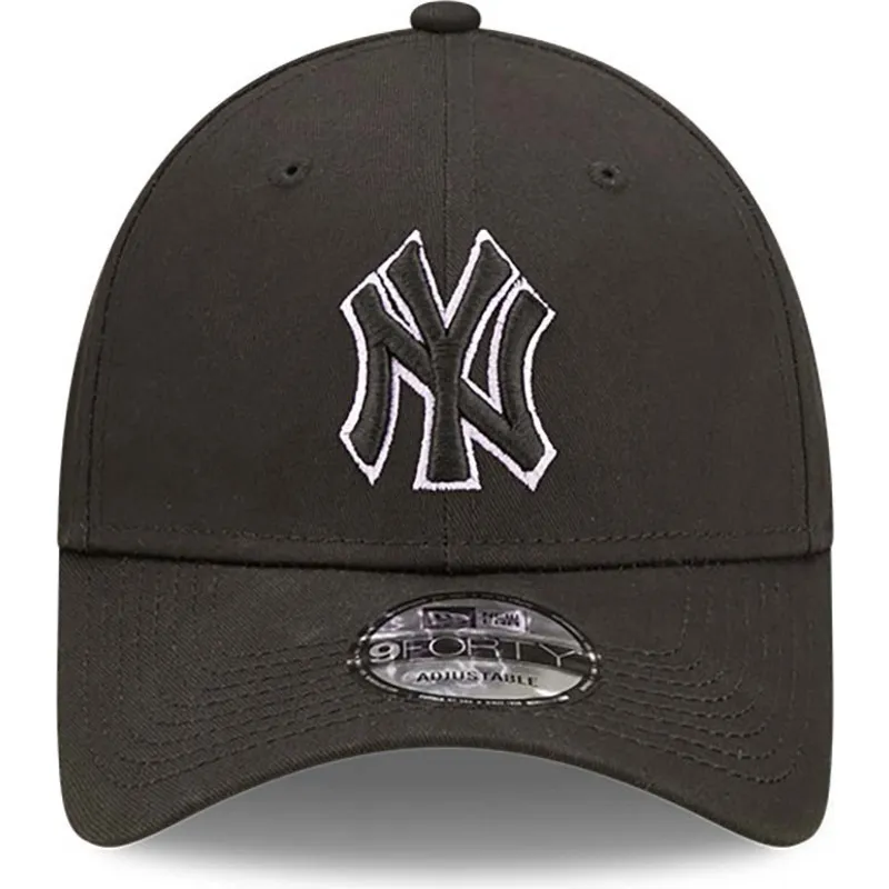 czapki-curva-czarny-tasma-regulowana-9forty-team-outline-new-york-yankees-mlb-new-era czapki-curva-czarny-tasma-regulowana-9forty-team-outline-new-york-yankees-mlb-new-era