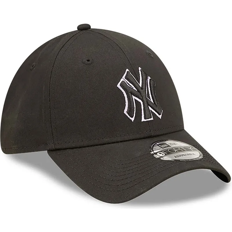 czapki-curva-czarny-tasma-regulowana-9forty-team-outline-new-york-yankees-mlb-new-era czapki-curva-czarny-tasma-regulowana-9forty-team-outline-new-york-yankees-mlb-new-era