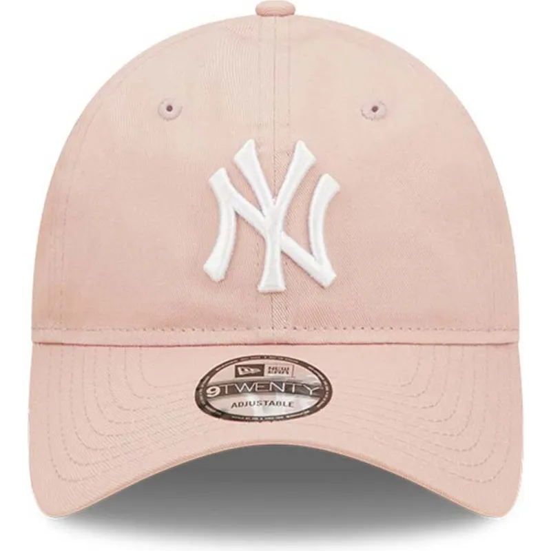 czapki-curva-roz-tasma-regulowana-9twenty-league-essential-new-york-yankees-mlb-new-era czapki-curva-roz-tasma-regulowana-9twenty-league-essential-new-york-yankees-mlb-new-era