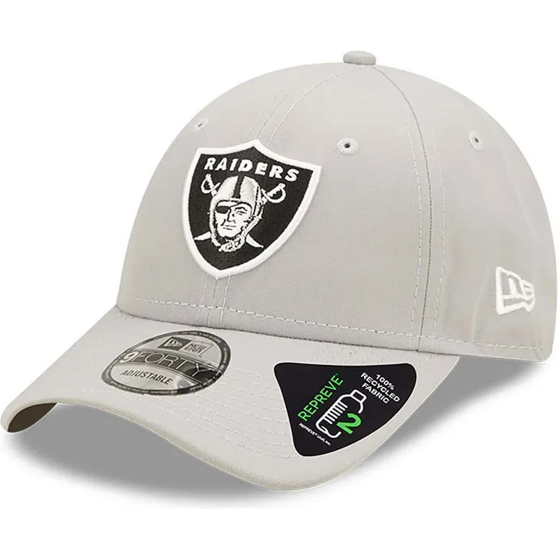 czapki-curva-szary-tasma-regulowana-9forty-repreve-las-vegas-raiders-nfl-new-era czapki-curva-szary-tasma-regulowana-9forty-repreve-las-vegas-raiders-nfl-new-era