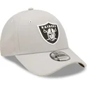 czapki-curva-szary-tasma-regulowana-9forty-repreve-las-vegas-raiders-nfl-new-era