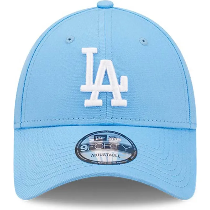 czapki-curva-niebieski-tasma-regulowana-9forty-league-essential-los-angeles-dodgers-mlb-new-era