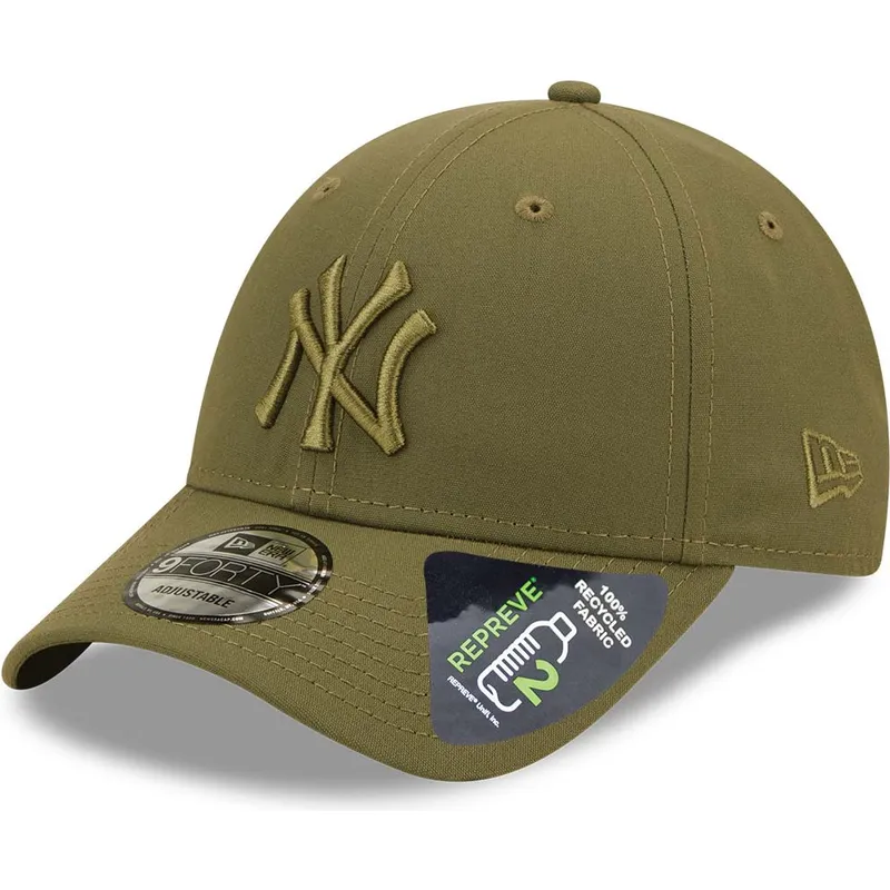 czapki-curva-zielony-snapback-9forty-repreve-new-york-yankees-mlb-new-era