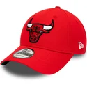 czapki-curva-czerwony-tasma-regulowana-9forty-team-side-patch-chicago-bulls-nba-new-era