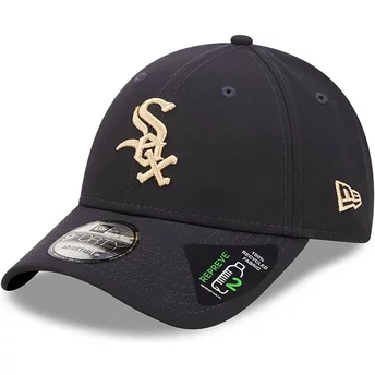 Granatowa, regulowana czapka z daszkiem 9FORTY Repreve Chicago White Sox MLB od New Era