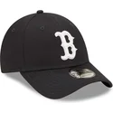 czapki-curva-granatowy-tasma-regulowana-9forty-league-essential-boston-red-sox-mlb-new-era