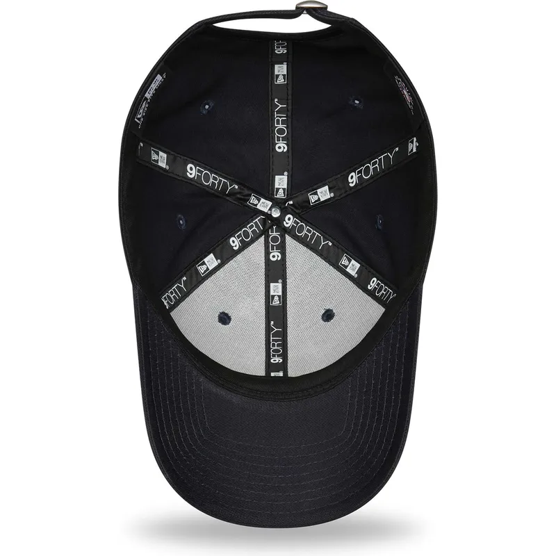 czapki-curva-granatowy-tasma-regulowana-9forty-league-essential-boston-red-sox-mlb-new-era
