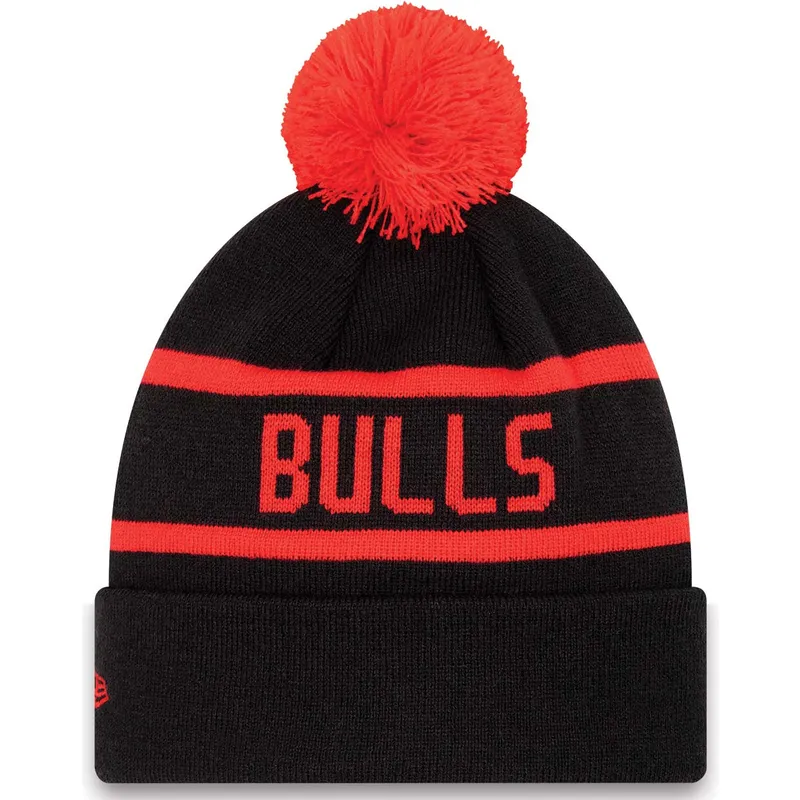 czapki-pompon-czarny-cuff-jake-chicago-bulls-nba-new-era czapki-pompon-czarny-cuff-jake-chicago-bulls-nba-new-era