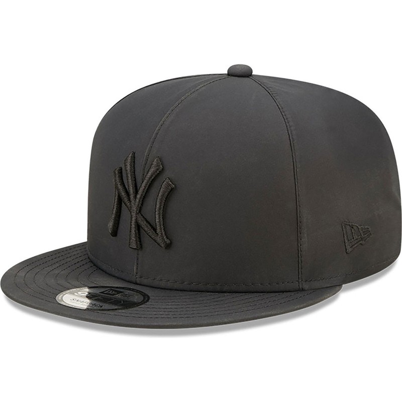 new-era-flat-brim-black-logo-9fifty-gore-tex-new-york-yankees-mlb-black-snapback-cap