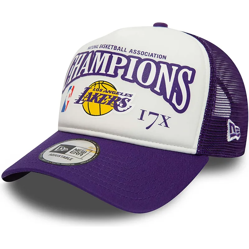 czapki-curva-fioletowy-snapback-a-frame-league-champions-los-angeles-lakers-nba-new-era