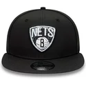 new-era-flat-brim-9fifty-print-infill-brooklyn-nets-nba-black-snapback-cap