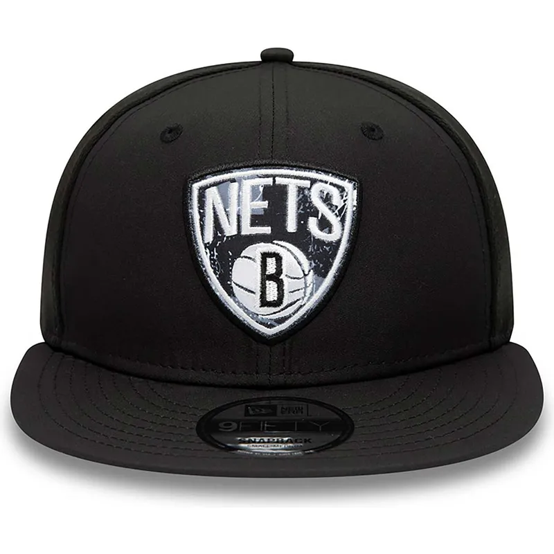czapki-plana-czarny-snapback-9fifty-print-infill-brooklyn-nets-nba-new-era