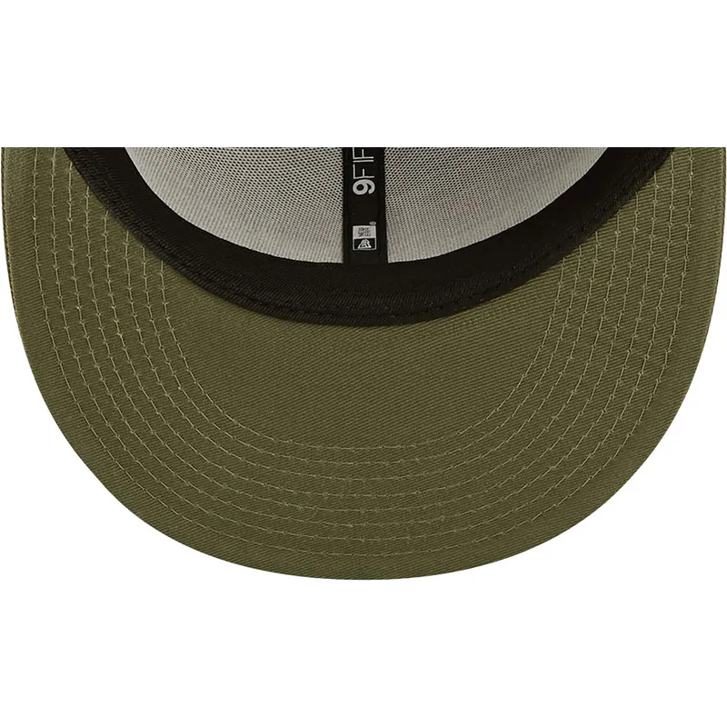 czapki-plana-zielony-snapback-9fifty-flower-los-angeles-dodgers-mlb-new-era