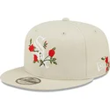 czapki-plana-bezowy-snapback-9fifty-flower-chicago-white-sox-mlb-new-era