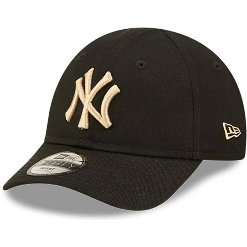 czapki-curva-czarny-tasma-regulowana-dla-dziecka-pequeno-9forty-league-essential-new-york-yankees-mlb-new-era