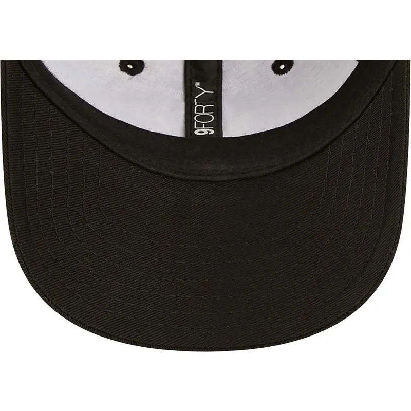 czapki-curva-czarny-tasma-regulowana-dla-dziecka-pequeno-9forty-league-essential-new-york-yankees-mlb-new-era