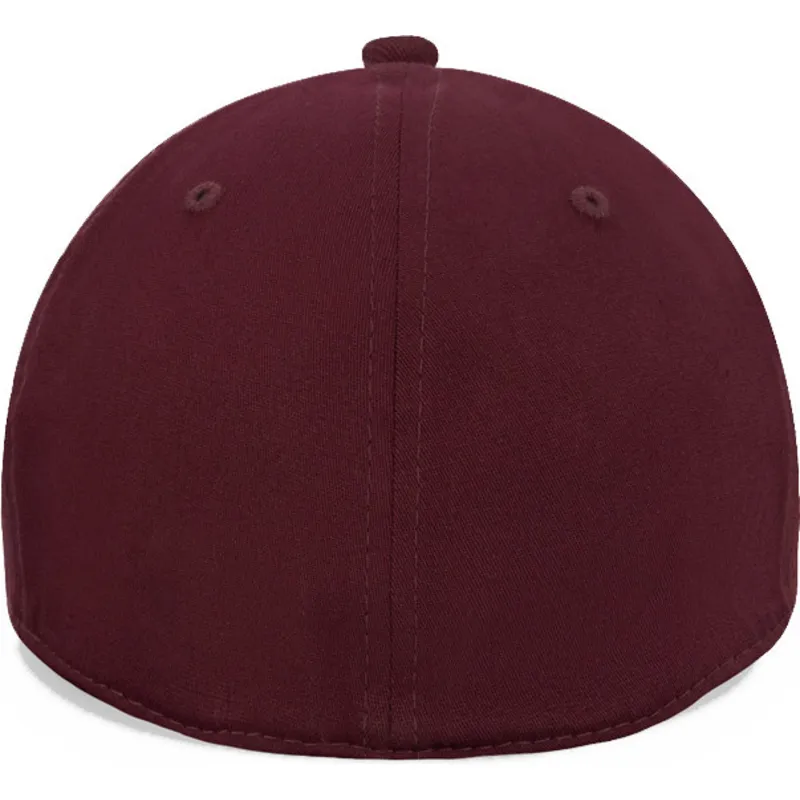 czapki-curva-czerwony-dopasowany-granate-39thirty-league-essential-new-york-yankees-mlb-new-era