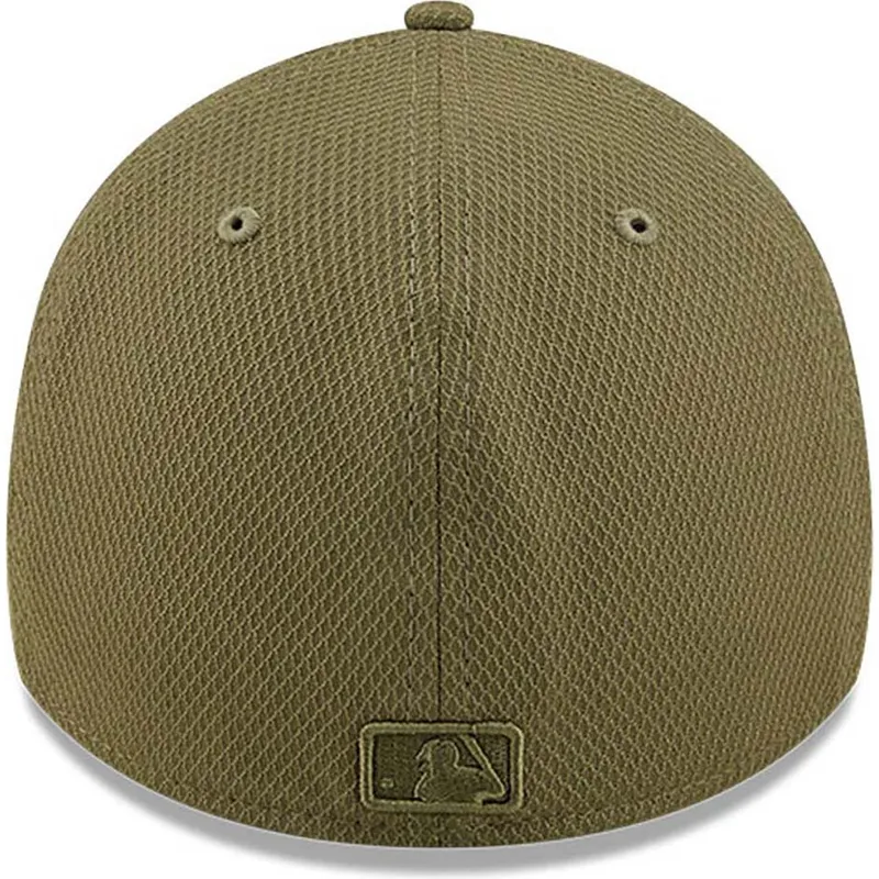 czapki-curva-zielony-dopasowany-39thirty-diamond-era-los-angeles-dodgers-mlb-new-era