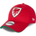 czapki-curva-czerwony-tasma-regulowana-9forty-de-wales-copa-mundial-wales-copa-mundial-de-futbol-new-era