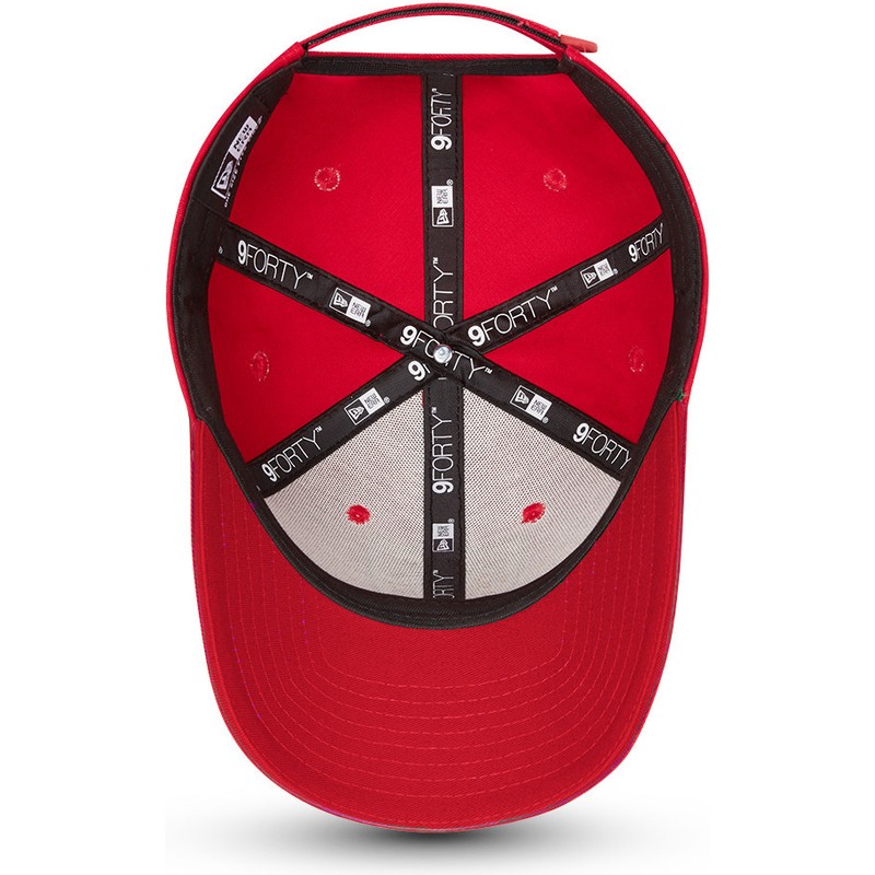 new-era-curved-brim-9forty-wales-fifa-world-cup-red-adjustable-cap