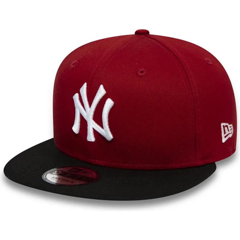 czapki-plana-czerwony-snapback-9fifty-colour-block-new-york-yankees-mlb-new-era czapki-plana-czerwony-snapback-9fifty-colour-block-new-york-yankees-mlb-new-era