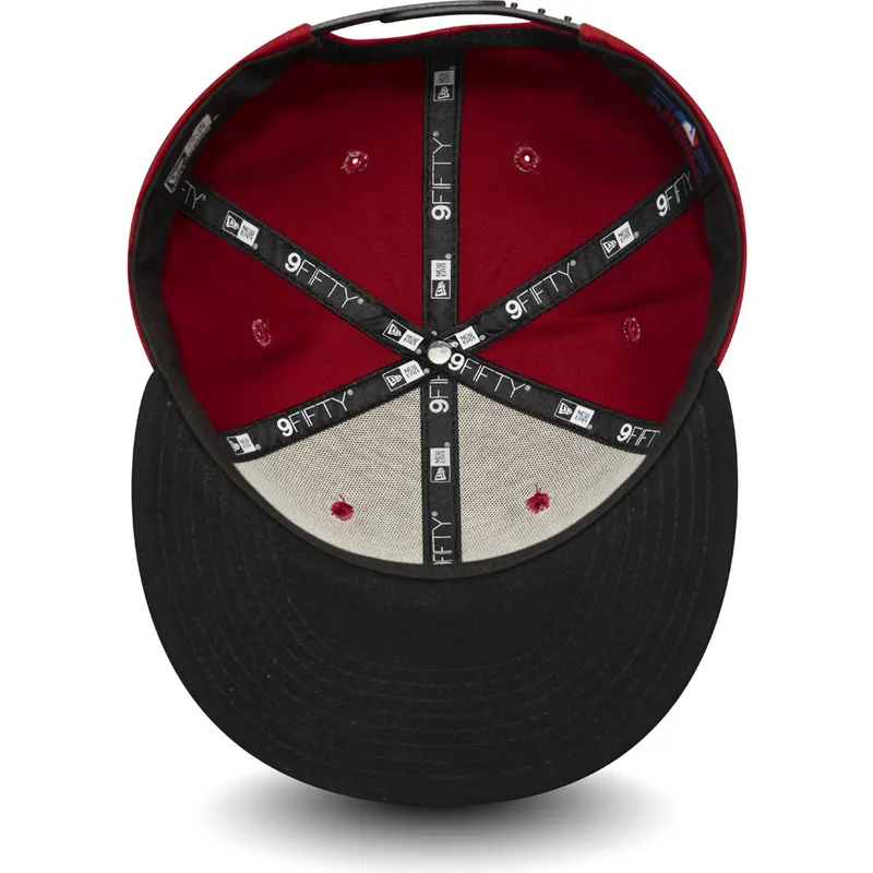 czapki-plana-czerwony-snapback-9fifty-colour-block-new-york-yankees-mlb-new-era czapki-plana-czerwony-snapback-9fifty-colour-block-new-york-yankees-mlb-new-era