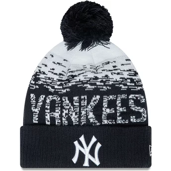 Granatowa czapka z pomponem Sport New York Yankees MLB od New Era