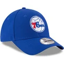 czapki-curva-niebieski-tasma-regulowana-9forty-league-philadelphia-76ers-nba-new-era